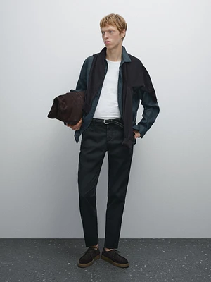 Slim fit trousers
