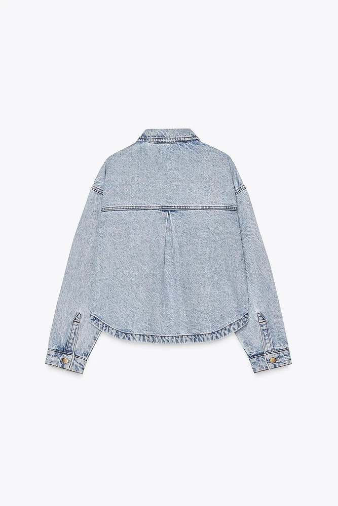 VESTE Z1975 EN JEAN À POCHES