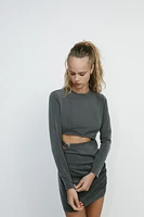 LOOP CUTOUT DRESS