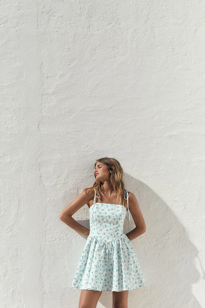 FLORAL PRINT DRESS