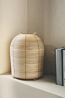 RATTAN TABLE LAMP