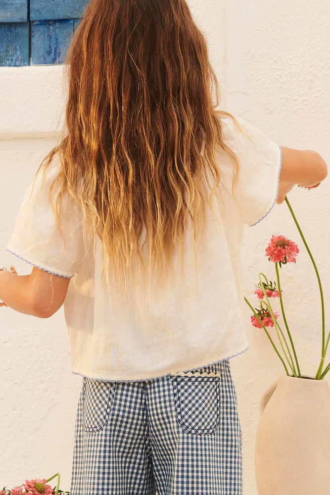 LIMITED EDITION GINGHAM PANTS