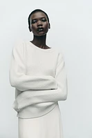 PURL KNIT SWEATER