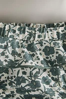 CHILDREN’S TROPICAL FLORAL RUFFLED BEACH BIKINI BOTTOMS