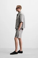 RELAXED FIT WASHED SHORTS