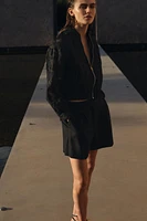 ORGANZA BOMBER JACKET