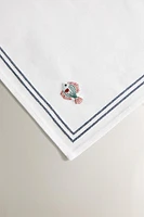 SET DE TABLE  BRODERIE POISSON