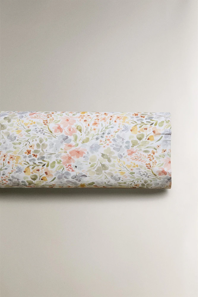 FLORAL PRINT PILLOWCASE