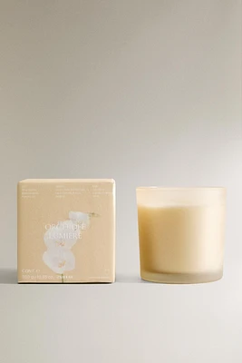 G) BOUGIE PARFUMÉE ORCHIDÉE LUMIÈRE