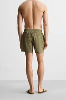MAILLOT DE BAIN MOYEN À IMPRIMÉ GÉOMÉTRIQUE