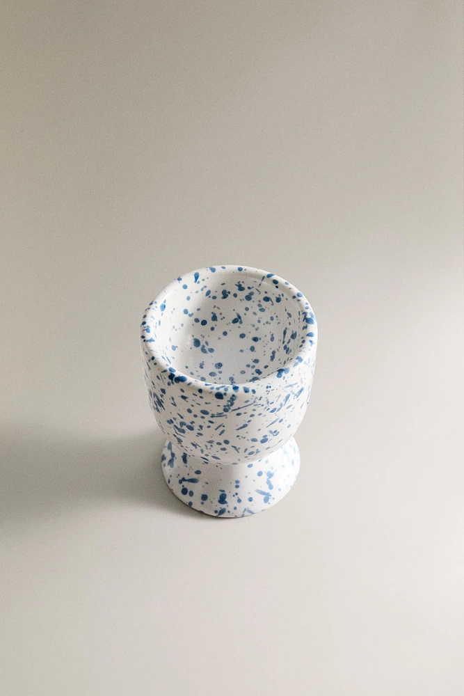 COQUETIER GRÈS TACHETÉ