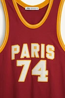 LIMITED EDITION NUMBER TANK TOP