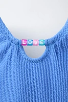 2-6 ANS/ MAILLOT DE BAIN UNE PIÈCE FANTAISIE