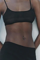FINE KNIT BRALETTE