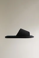 CHAUSSONS OUVERTS TISSU ÉPONGE SALLE DE BAIN