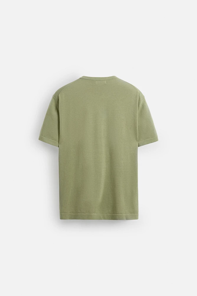 REGULAR FIT KNIT T-SHIRT