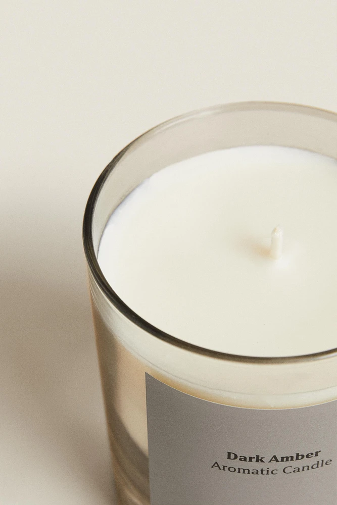 (200 G) BOUGIE PARFUMÉE DARK AMBER