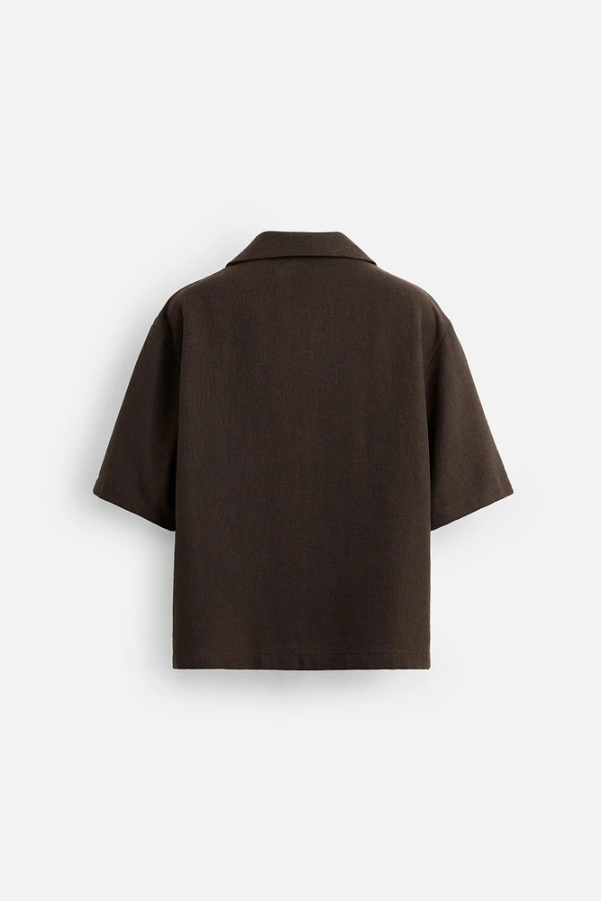 TEXTURED SHIRT