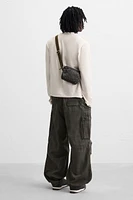 SAC BANDOULIÈRE À IMPRIMÉ ANIMALIER
