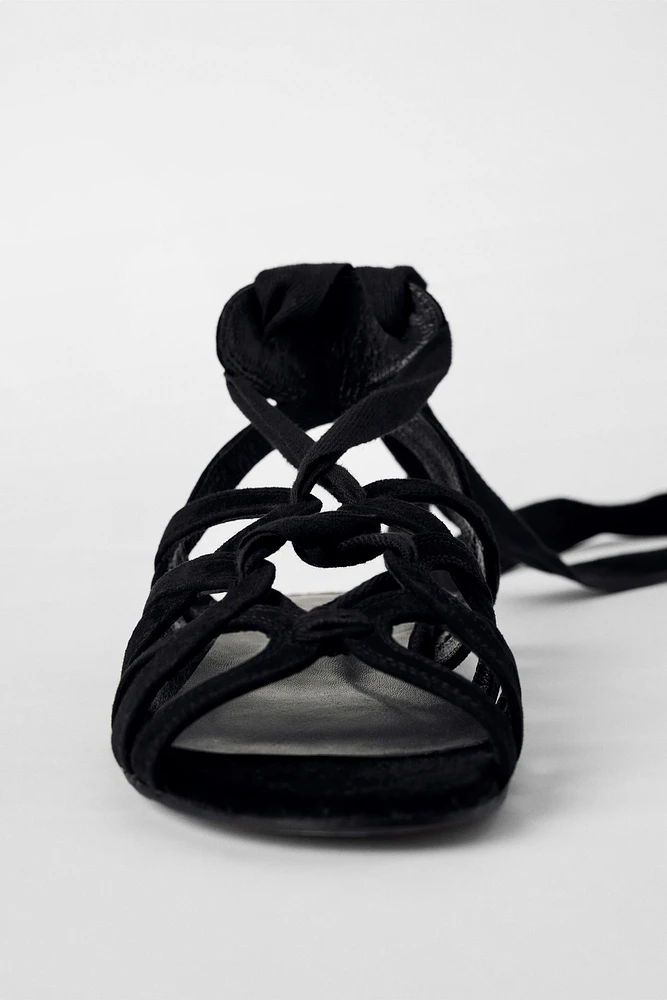 FLAT SANDALS KATE MOSS X ZARA