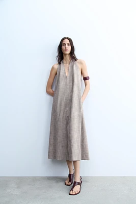 ZW COLLECTION HALTER MIDI DRESS