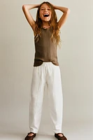 PLUSH BALLOON PANTS