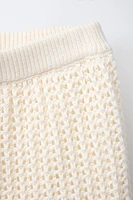 KNIT SHORTS