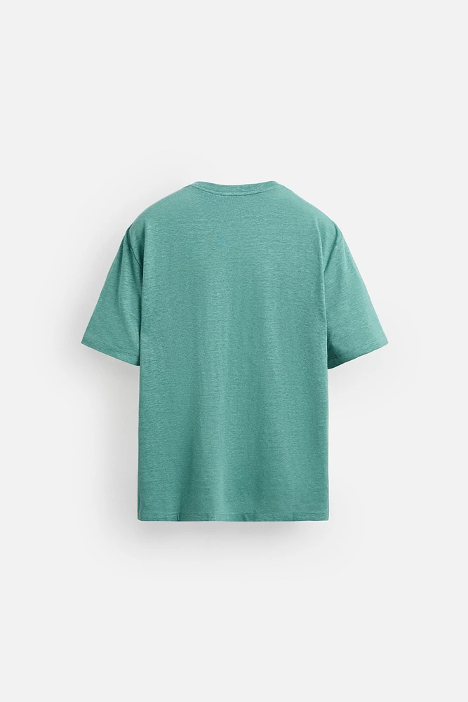 T-SHIRT MÉLANGE LIN