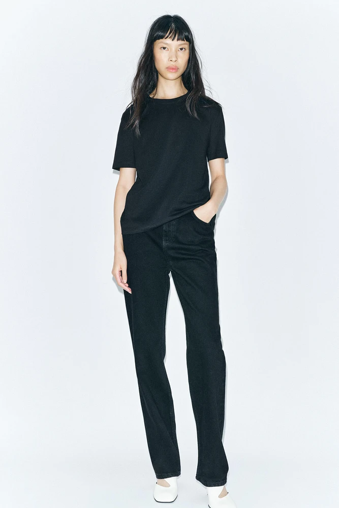 BASIC COTTON T-SHIRT