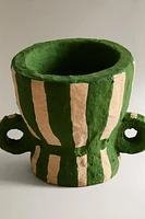 PAPIER-MÂCHÉ TEALIGHT HOLDER