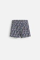 MAILLOT DE BAIN MOYEN IMPRIMÉ FLEURS