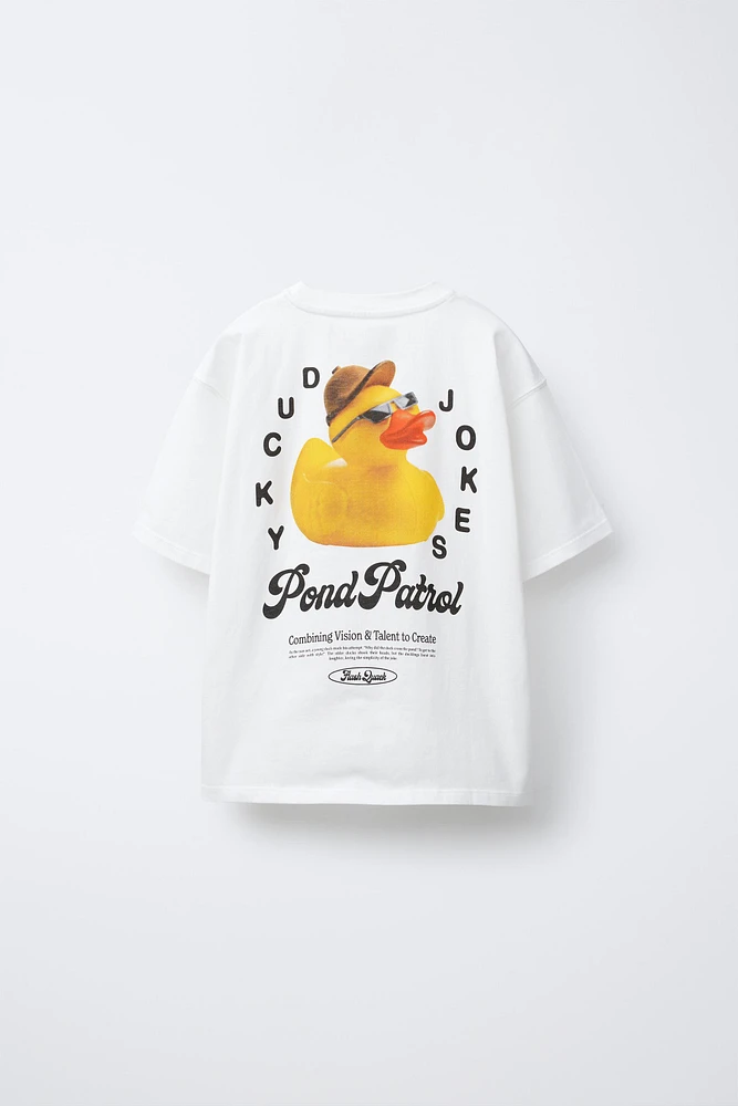 DUCK PRINT T-SHIRT