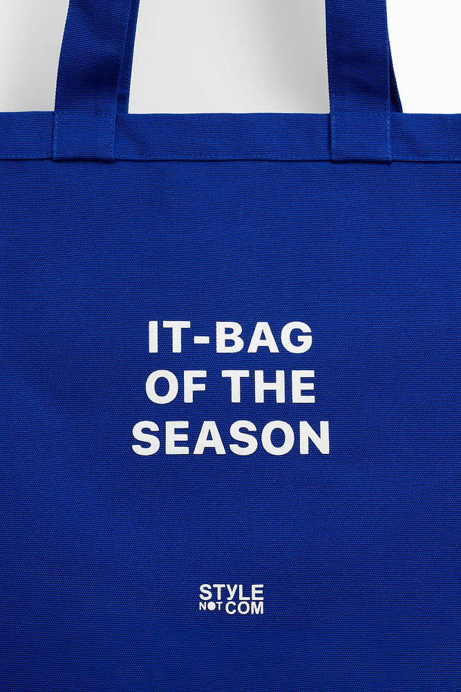ZARA STYLENOTCOM SHOPPER BAG
