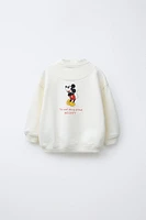 MICKEY MOUSE © DISNEY PRINT FLEECE BOMBER JACKET