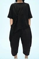 LINEN BOW T-SHIRT X FANGLU LIN