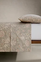 MORRIS & CO. PERCALE COTTON FLAT SHEET