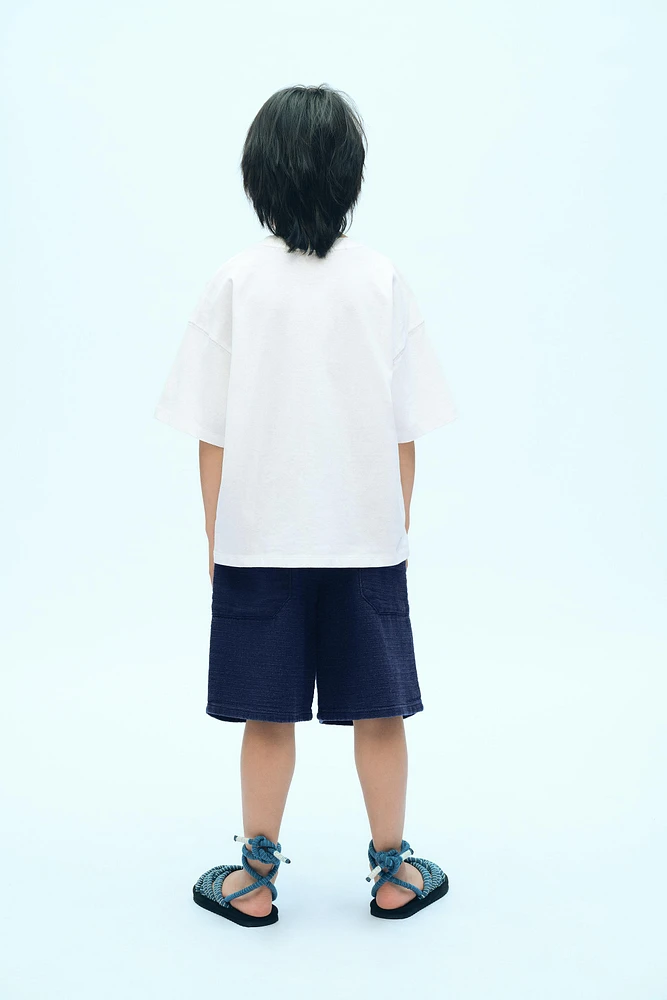 T-SHIRT UNI INSCRIPTION X FANGLU LIN