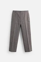 LIMITED EDITION TEXTURED SUIT PANTS