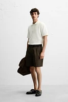 POLO À COL ZIPPÉ