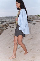 LINEN BOXER SHORTS