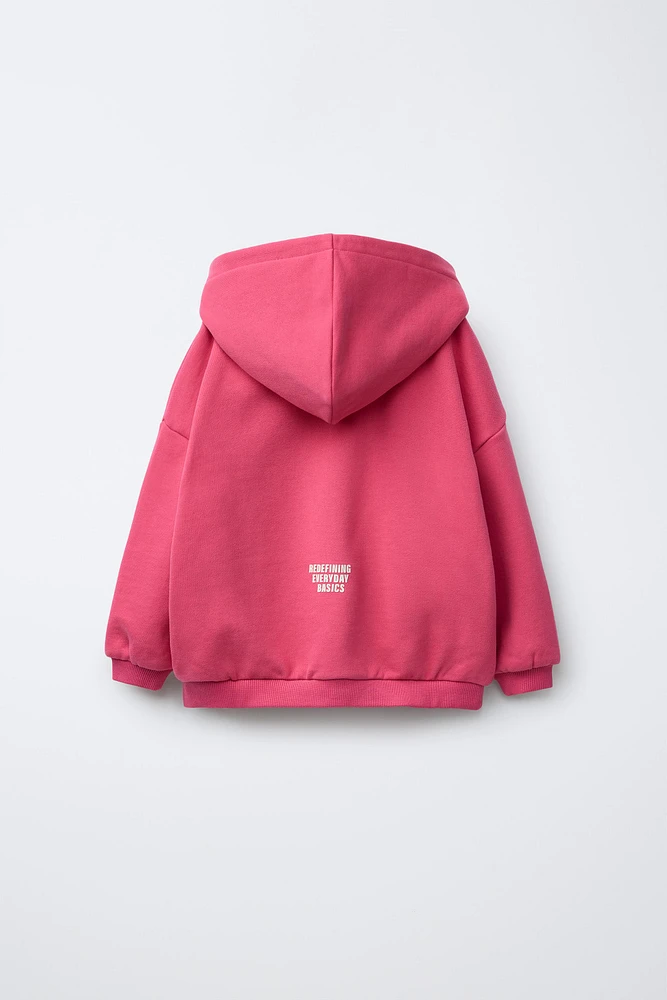 LOGO HOODED SWEATSHIRT