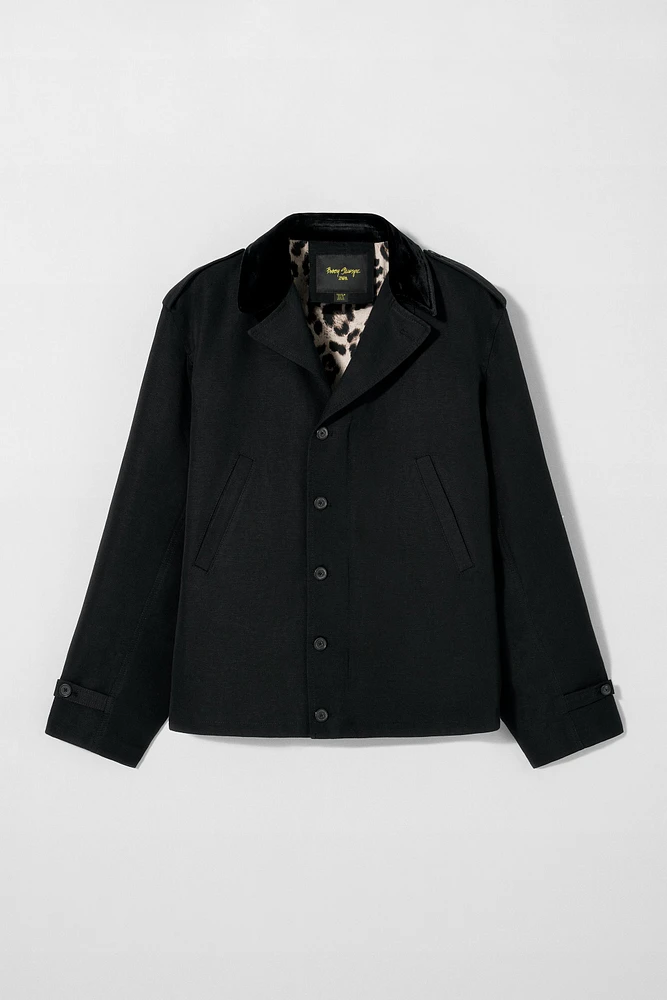 COTTON-LINEN JACKET BOBBY GILLESPIE X ZARA