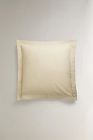 PERCALE COTTON PILLOWCASE ( THREAD COUNT