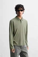 LIGHTWEIGHT COTTON POLO SHIRT