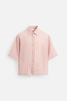 STRIPED JACQUARD SHIRT