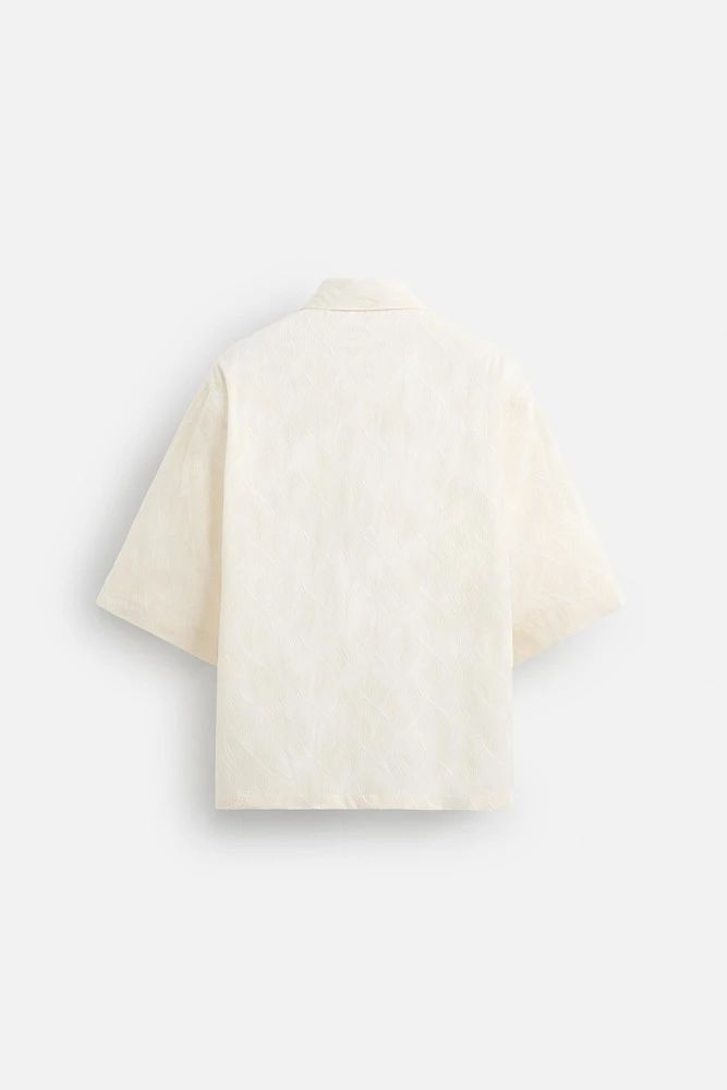 WAVY EMBROIDERED SHIRT