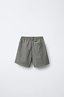 PLAIN NYLON SHORTS