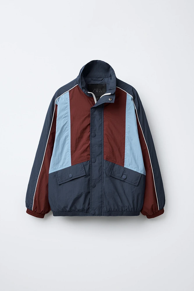 COMBINED LIGHTWEIGHT TECHNICAL RAINCOAT
