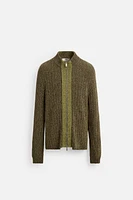 ZIP CARDIGAN