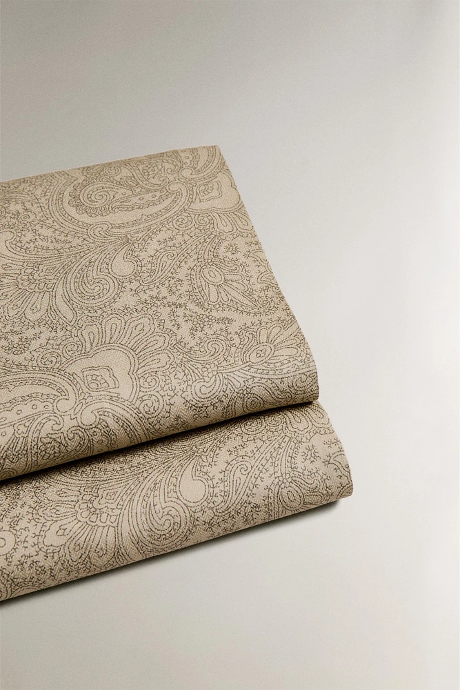 SATEEN JACQUARD FLAT SHEET